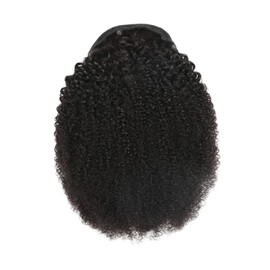 NOLITOY 1 PC Curl Horse Tail Hair Curl Hair Bundles Ponytail Braid Extension Hair Extension Woman Headdress Fashion Wig Real Hair