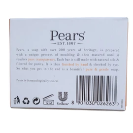 6 x Pears Amber Transparent Soap 100g – Pure & Gentle Skincare Bar with Natural Oils