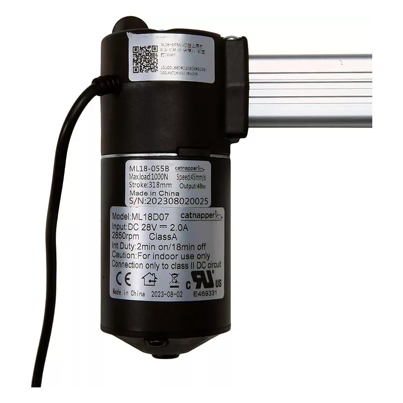 Mulin ML18-055B Mulin ML18D07 Motor Linear Actuator for Power Recliner