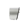 BALACO Rear Light Round Complete Silver Housing for MZ ES,