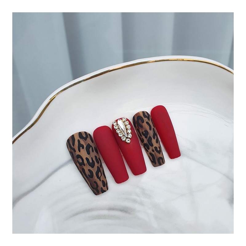 Point Hopi Handmade Nail Tips - Almond / 포인트 호피