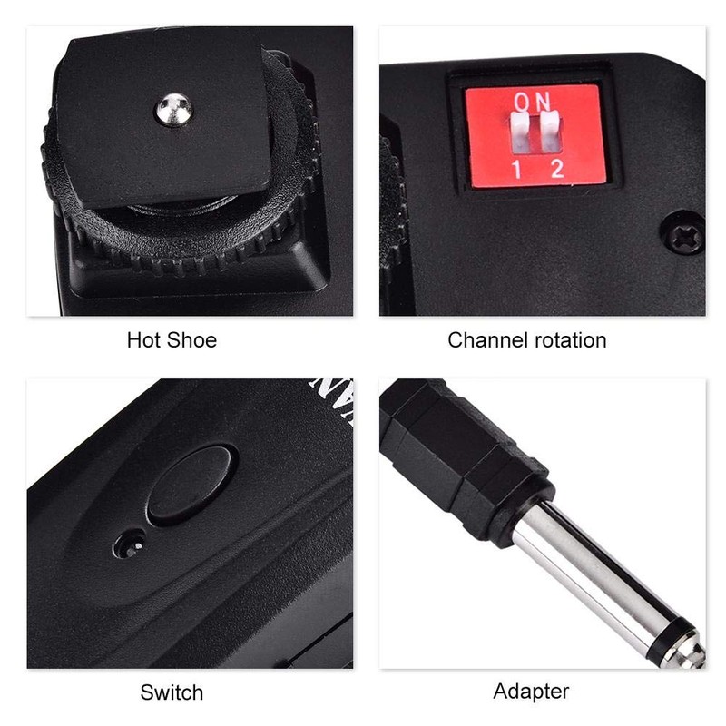 BigKing Flash Trigger FM, 4 Channels Wireless Studio Flash Trigger,