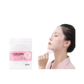 Sheet Mask, 200 Pcs Plastic Thin Face Film, High Adhesion, Face Paper, Facial Sheet (Moisturizing, Before Makeup, Skin Care) Beauty Mask