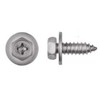 25 M6.3-1.81 X 20mm Stainless Steel Phillips Hex Head License
