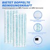 Set of 4 for streak-free floor cleaning, perfect fit