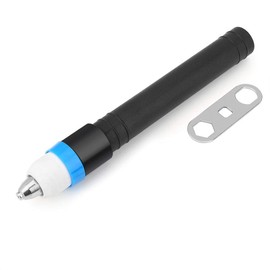 P80 Plasma Cutting Machine Cutter Torch Head 1000Pa Arc Torch Straight Handle Welding Torch Head Body for Cutting Machines Cutting Iron Plate Black