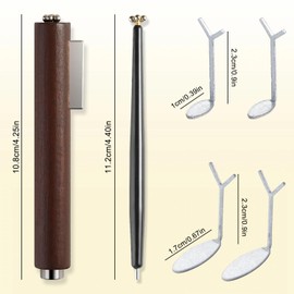 Fcozpjk Cat Eye Magnet for Nails, 6PCS Cat Eye Gel Nail Polish Magnet Tools 3 in 1 Strong Suction Magnetic Pen with Y Shape Clippers Heart Magnet Flower French Tip Design Manicure Salon Supplies