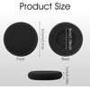 2 Sets Headphone Replacement Earpads Diameter 50mm