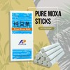 GinSen 10 Roll Pure Moxa Sticks for Moxibustion Therapy (Medical