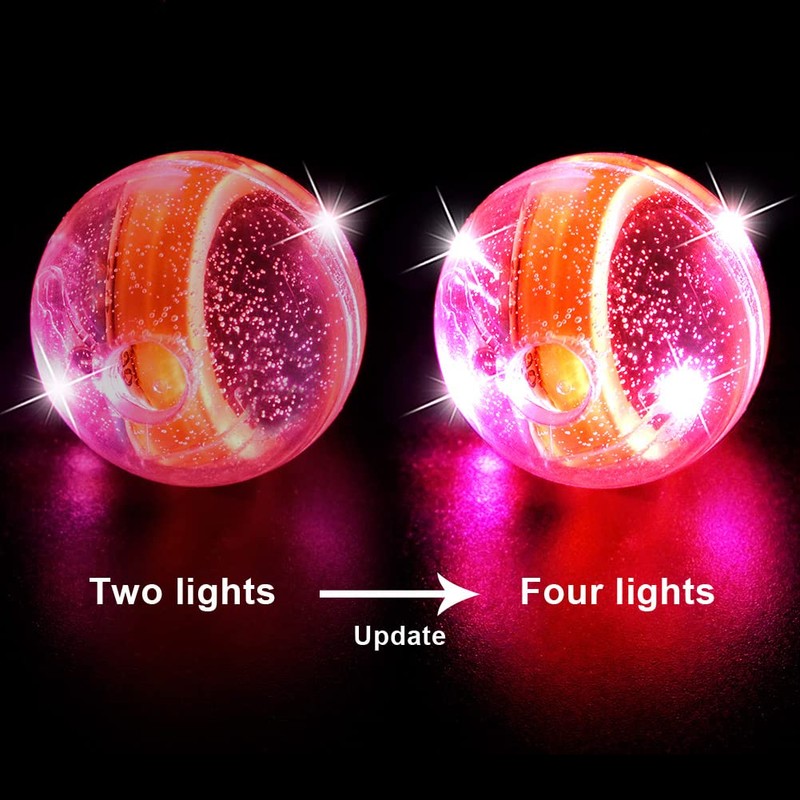 Crestgolf Glowing Golf Balls New Popular 6 Pack Night Glowing