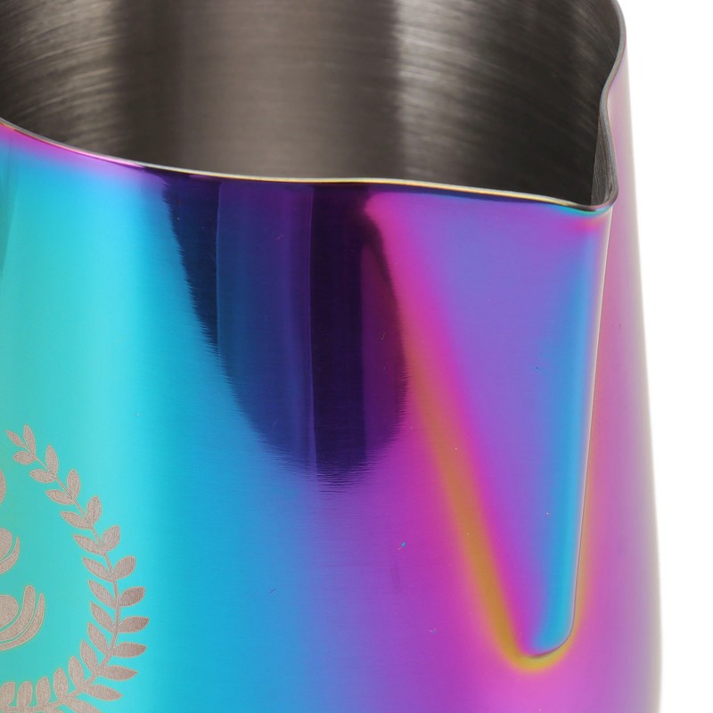 Frothing Pitcher 304 Stainless Steel Pull Flower Cup Coffee Milk