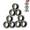 Paquete de juguetes para ansiedad de anillos magnéticos, ideales para