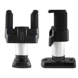 Guitar Wall Mount Rack, Guitar Hanger Wall Mount with Guard, Anti-Slip, Rotatable, Vibration-Proof Design for Folk Guitars, Electric Guitars, Ukulele, Space-Saving Instrument Holder (1PCS)