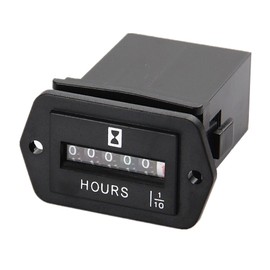 DC 6-80V Mechanical Hour Meter - AIMILAR Hourmeter for Diesel Engine Generator Boat Motorcross Motor Truck Tractor