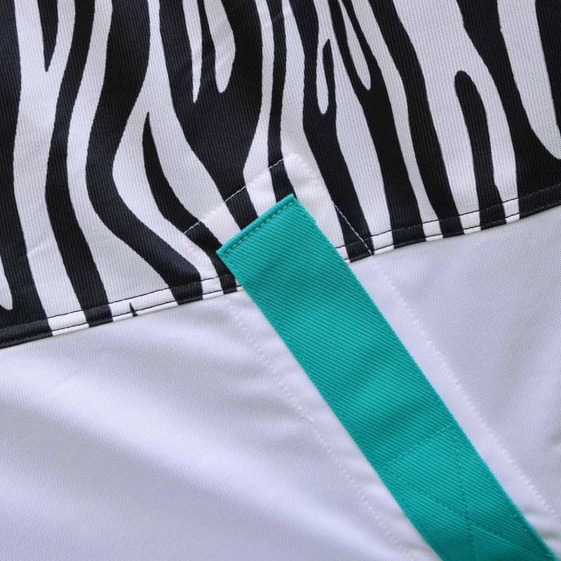 Shires Tempest Original Zebra ZEB-TEK Horse/Pony Fly Combo Rug, 7.3,