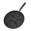 Egg Frying Pan 4 Cups Stick Proof Even Heating Iron