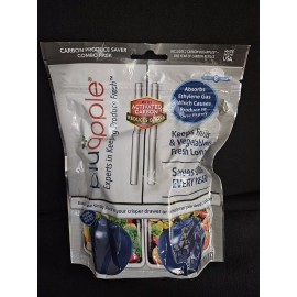 Bluapple Carbon Produce Saver Combo 2 Carbon Blueapples & 1yr Carbon Refills
