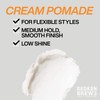 Redken Brews Cream Pomade For Men, Medium Hold, Natural Finish