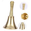 DOITOOL Christmas Handbell Vintage Brass Service Bell for Restaurant Party