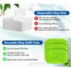 Microfiber Mop Pads Compatible with Swiffer Sweeper 4 Pack Dry