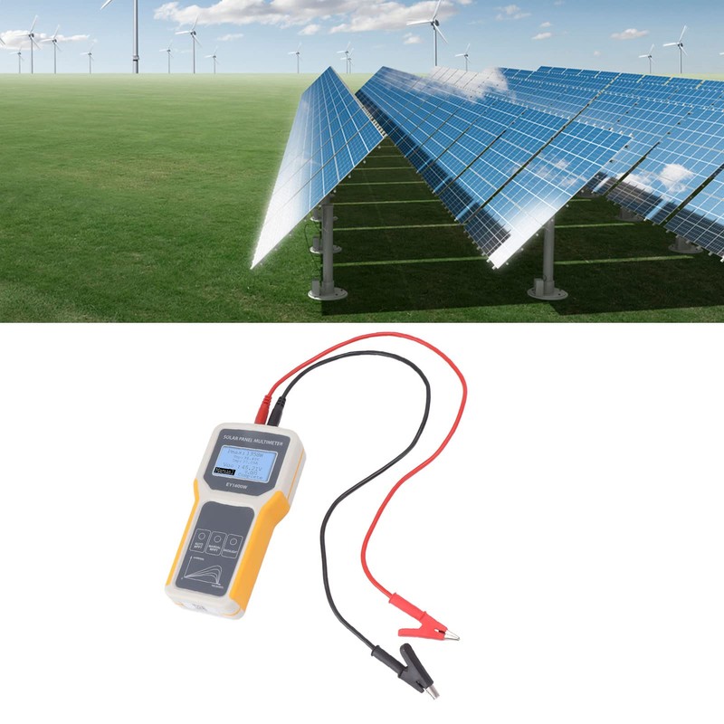 Solar Panel Tester Photovoltaic Multimeter EY1600W with Backlight MPPT Tester