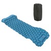 Camping Sleeping Pad Mat Foot Press Inflatable Cushion Mattress for