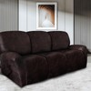 ANARACHON Leather Look Recliner Couch Cover 8-Piece Recliner Sofa Slipcovers