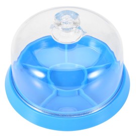 Ejoyous Watch Dust Cover, Watch Dust Cover, ATCH Movement, Dust Protection, Moisture, Plastic Watch Cover, 6-Compartment Storage Box for Watchmakers Repair Watches
