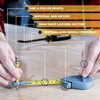 Roto Tape Compass | Rotating Tape Measure Beam Compass Alternative