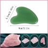 Unbranded Gua Sha Jade Stone Gua Sha Massage Tool, Guasha