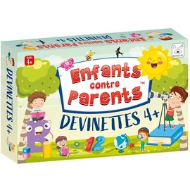 KANGUR Educational Game Board Game Quiz for Children and Adults, Card Game for the Family with 50 Cards, 100 Puzzles, Board Game | Children Against Parents Puzzles 4+ | from 4 Years