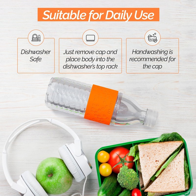 Copco Hydra 16.9 oz Water Bottle with Leak-Proof Lid -