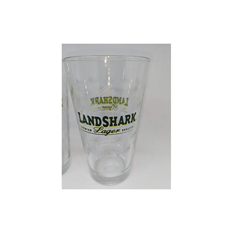 Boelter Landshark Lager Pint Glasses - Set of 2