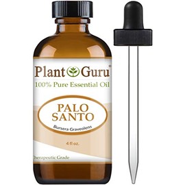 Palo Santo Essential Oil (Holy Wood) 4 oz. 100% Pure Natural Undiluted Therapeutic Grade Bursera Graveolens Extract