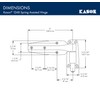 Kason 1248 Spring Assisted Hinge, Flush, 11248000004