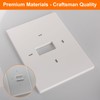 Thermostats Wall Plate Cover T119 for PRO1 IAQ Thermostats, 6.75