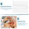10pcs Hearing Aid Tubes, Lightweight Hearing Aid Tubes NHS, Transmitting