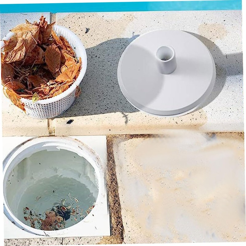 Totority Pool Vacuum Plate Durable Plastic Vacuum Bottom Base for