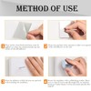 300pcs/100set Self Stick Insulation Pins, 1.5 Inch Self Locking Round