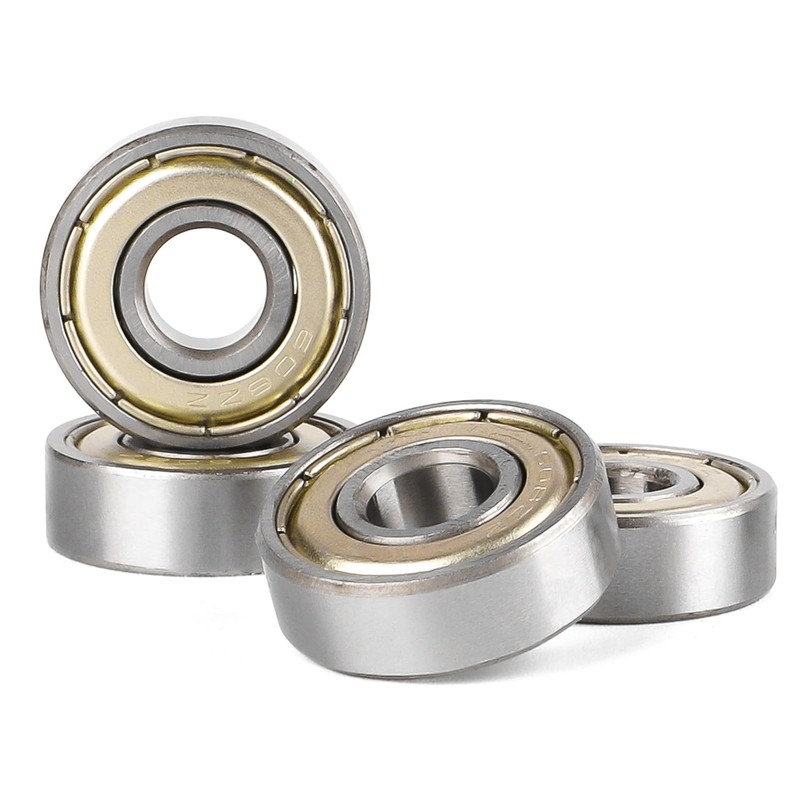 Niooliuk Pack of 20 608 ZZ Skateboard Bearings, Double Shielded,8x22x7