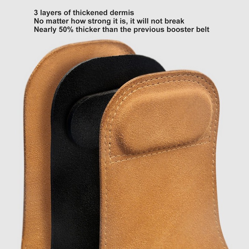 2PCS Weight Lifting Grips with Wrist Straps Cowhide SBR Full