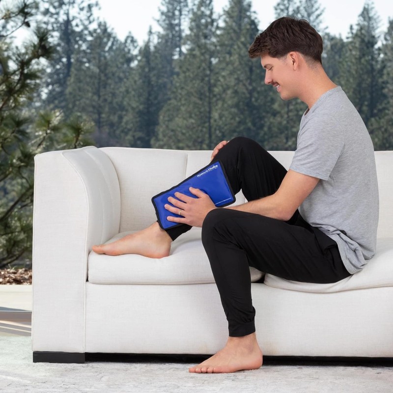 rester's choice Gel Soft Flexible Ice Pack for Injuries Reusable