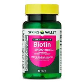 Biotina Premium Cabello Uñas Piel 10,000 Mcg 60 Cap
