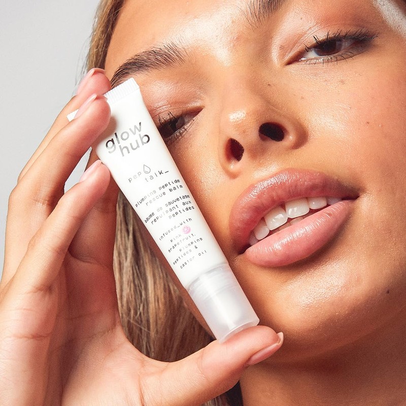 Glow Hub Pep Talk Plumping Peptide Rescue Balm Lip Treatment