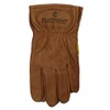 Plainsman Genuine Goatskin Cabretta Brown Leather Gloves (S-XL) 1 Pair