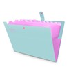 12 Pockets Expanding File Folder, HAISSKY Letter A4 Paper Pockets