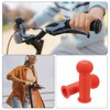 sourcing map 1 Pairs Bike Handlebar Grips 4.33" Non-Slip Rubber