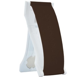 LOVEHANDLE PRO Premium Phone Grip - Silicone Phone Strap - Magnetic Phone Mount and Kickstand for Smartphone and Tablet - Cocoa Brown