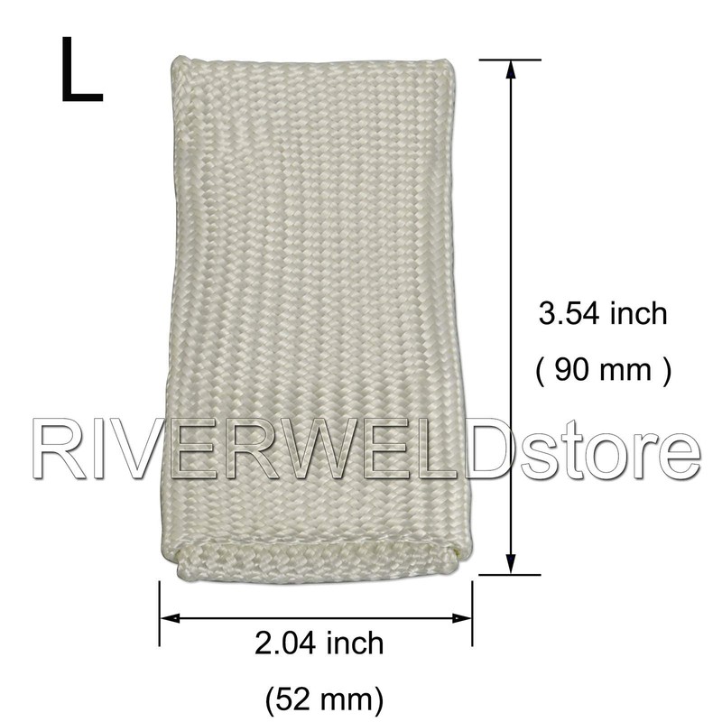 RIVERWELD Welding Protective Gear Welding Glove Finger Heat Shield Resistant