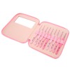 9pcs Crochet Hooks Set Professional High Accuracy Portable Soft Handle